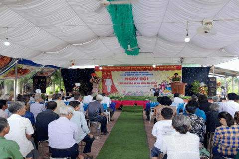 Xã Hoài Phú tổ chức Ngày hội Toàn dân bảo vệ an ninh Tổ quốc năm 2023